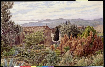 Paisaje. Dibujo de Henri RIVIERE (1864-1951) de Henri Rivière