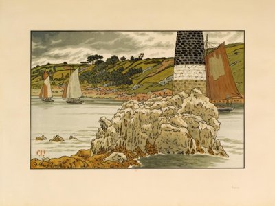 La baliza en el Trieux de Henri Rivière