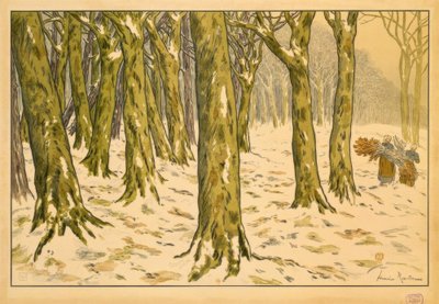 Le Bois. L’hiver de Henri Rivière