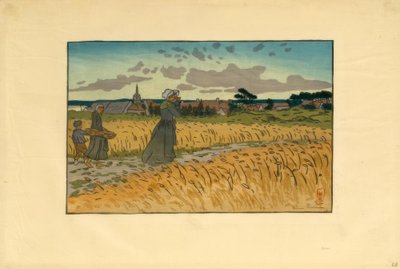 El Pueblo de Perros-Guirec de Henri Rivière