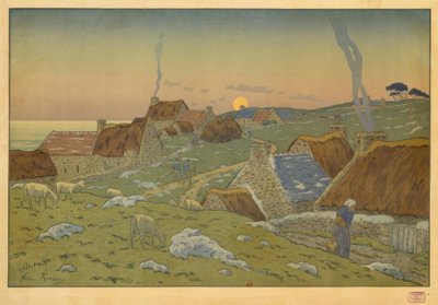 La salida de la luna de Henri Rivière