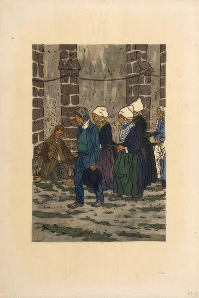 El Perdón de Sainte-Anne-la-Palud de Henri Rivière