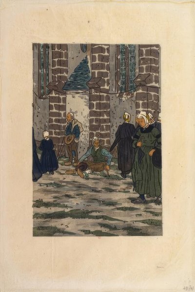 El Perdón de Sainte-Anne-la-Palud de Henri Rivière