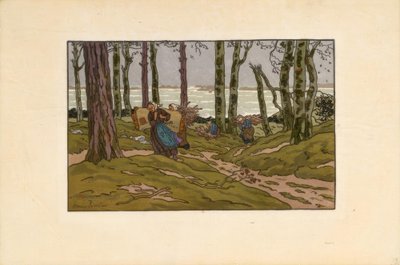 Después de la tormenta, bahía de Launay (Loguivy) de Henri Rivière