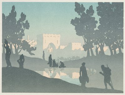 La judía errante: la ciudad vieja de Henri Rivière