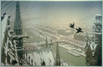 Desde las torres de Notre-Dame de Henri Rivière
