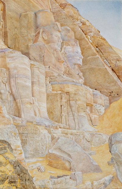 El Gran Templo de Abu Simbel de Henri Roderick Newmann