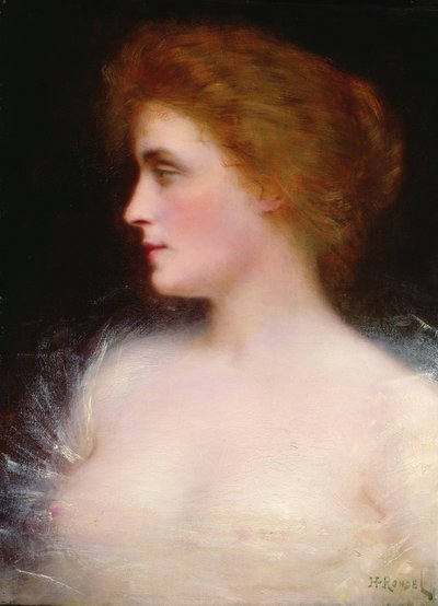 Retrato de una mujer de Henri Rondel