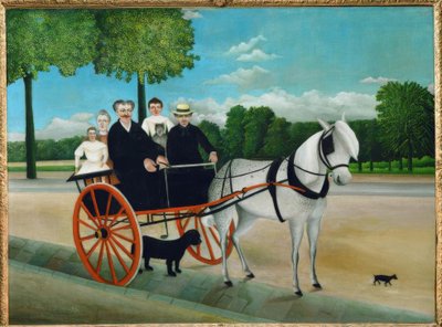 La carreta del Padre Juniet de Henri Rousseau