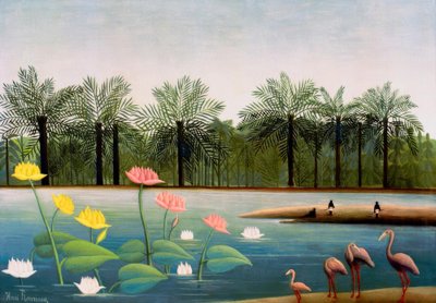 Los flamencos de Henri Rousseau