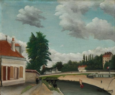 Afueras de París, c. 1897-1905 de Henri Rousseau