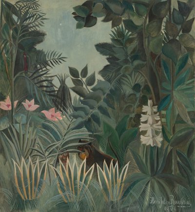 La Jungla Ecuatorial de Henri Rousseau