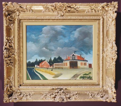 La fábrica de sillas en Alfortville, c.1897 de Henri Rousseau