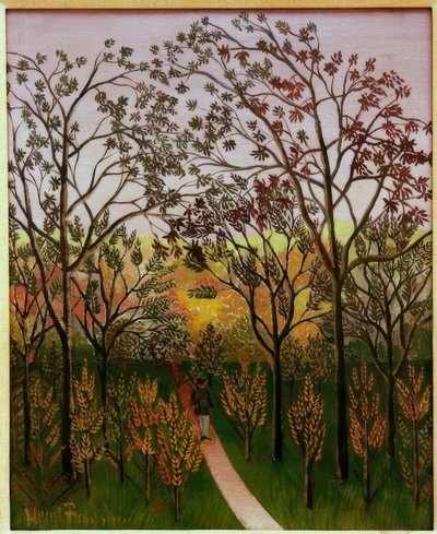 Un rincón del plateau de Bellevue de Henri Rousseau