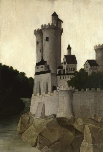 Una ciudadela de Henri Rousseau