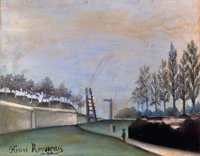 Vista de Vanves de Henri Rousseau