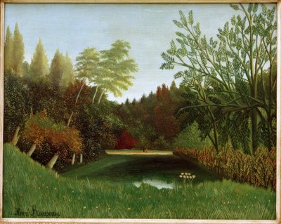 Vista del Bosque de Boulogne de Henri Rousseau