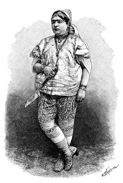 Judía tunecina, c. 1890 de Henri Thiriat