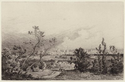 Vista general de Oxford de Henri Toussaint