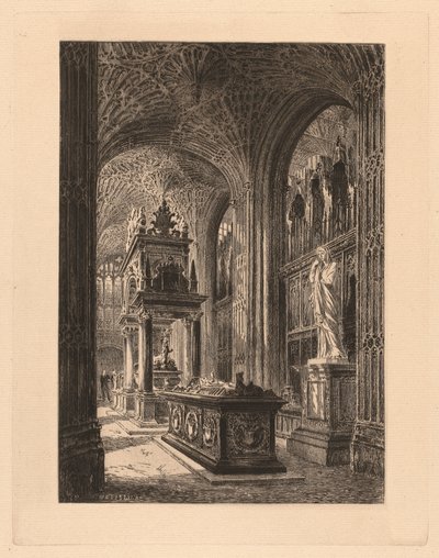 Westminster, Capilla de Enrique VII de Henri Toussaint