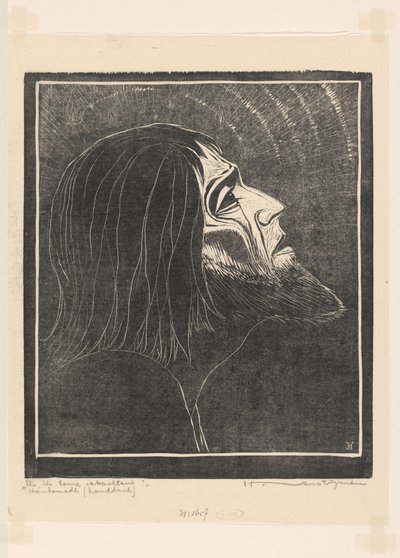 Eli, Eli lama sabachtani (título original del objeto) de Henri Verstijnen (signed by artist)