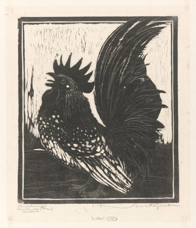 Krielhaantje (título original del objeto) de Henri Verstijnen (signed by artist)