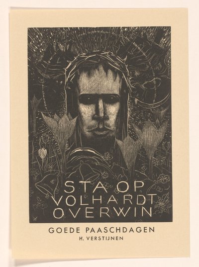 Tarjeta de Pascua de Henri Verstijnen de Henri Verstijnen