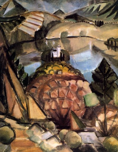El Lago, 1911 de Henri Victor Gabriel Le Fauconnier