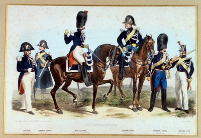 Gendarmes bajo el Segundo Imperio de Henri Villain