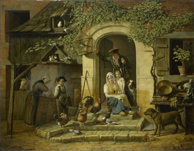El hogar de un cazador de Henri Voordecker