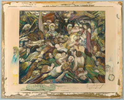 Cristo entre sus torturadores de Henri de Groux