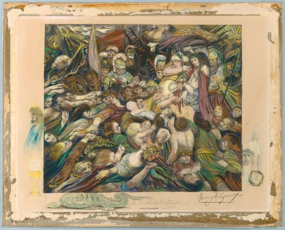 Cristo entre sus torturadores de Henri de Groux