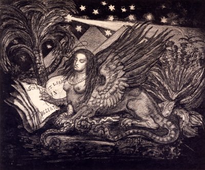 Esfinge, frontispicio de 