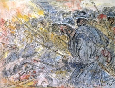 El asalto, Verdún de Henri de Groux