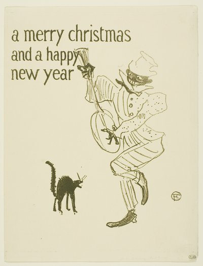 Feliz Navidad de Henri de Toulouse-Lautrec