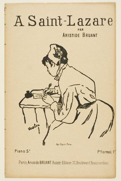 A Saint-Lazare de Henri de Toulouse-Lautrec