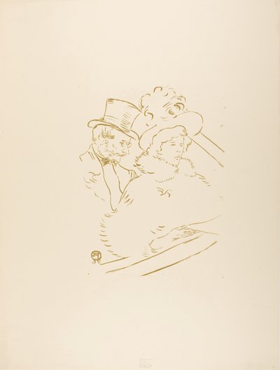 En el Concierto de Henri de Toulouse-Lautrec