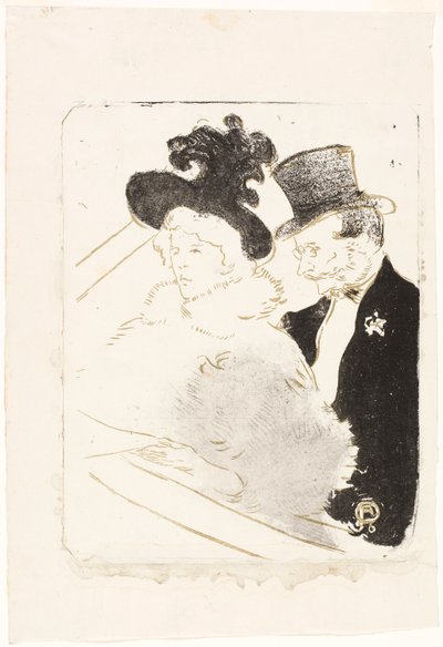 En el concierto de Henri de Toulouse-Lautrec