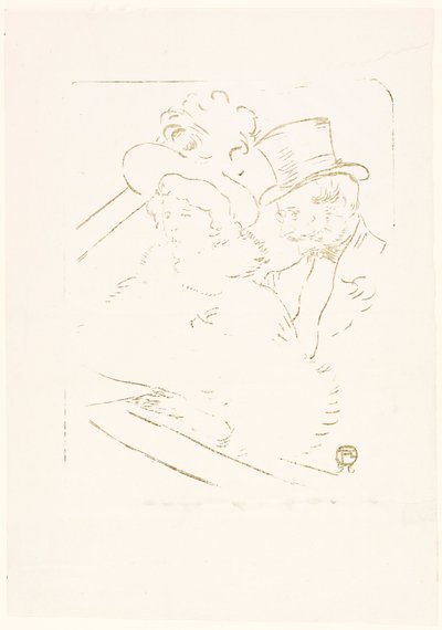 En el concierto de Henri de Toulouse-Lautrec
