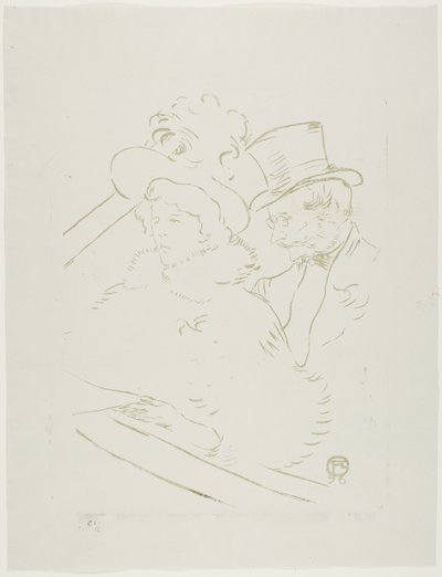 En el concierto de Henri de Toulouse-Lautrec