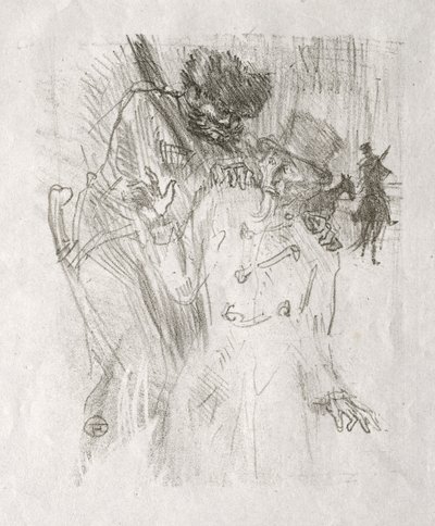 Au pied du Sinaï: Arrestación de Schlomé Fuss de Henri de Toulouse-Lautrec