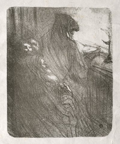 Al pie del Sinaí: La oración de los judíos polacos de Henri de Toulouse-Lautrec