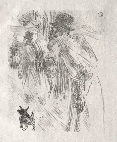 Al pie del Sinaí: Los judíos polacos, Carlsbad de Henri de Toulouse-Lautrec