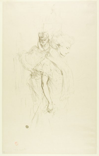 Blanche y Noire de Henri de Toulouse-Lautrec