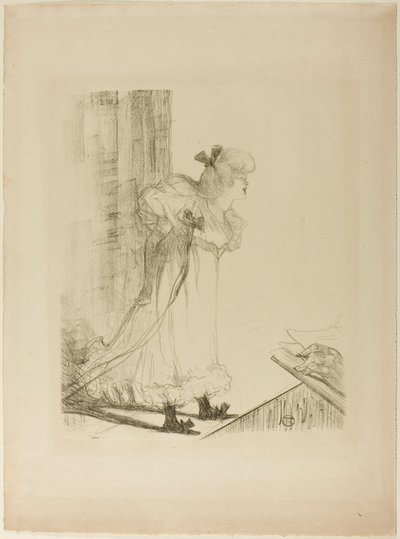 Cantante de cabaret de Henri de Toulouse-Lautrec