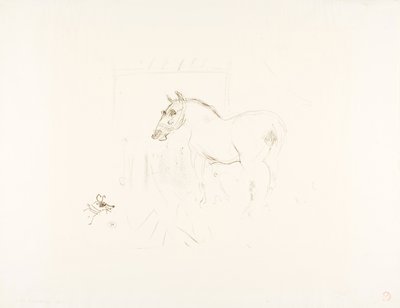 El pequeño poni de Calmèse de Henri de Toulouse-Lautrec