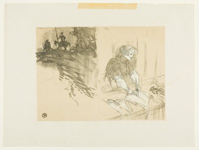 Portada de Les Courtes Joies de Henri de Toulouse-Lautrec
