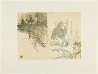 Portada de Les Courtes Joies de Henri de Toulouse-Lautrec