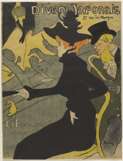 Divan Japonais de Henri de Toulouse Lautrec