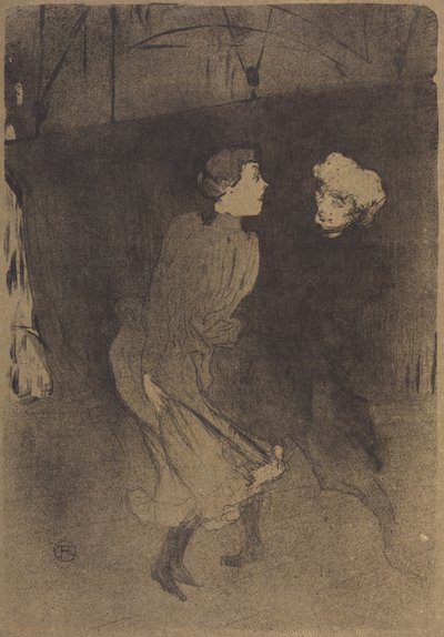 Ensayo general en las Folies-Bergère de Henri de Toulouse-Lautrec